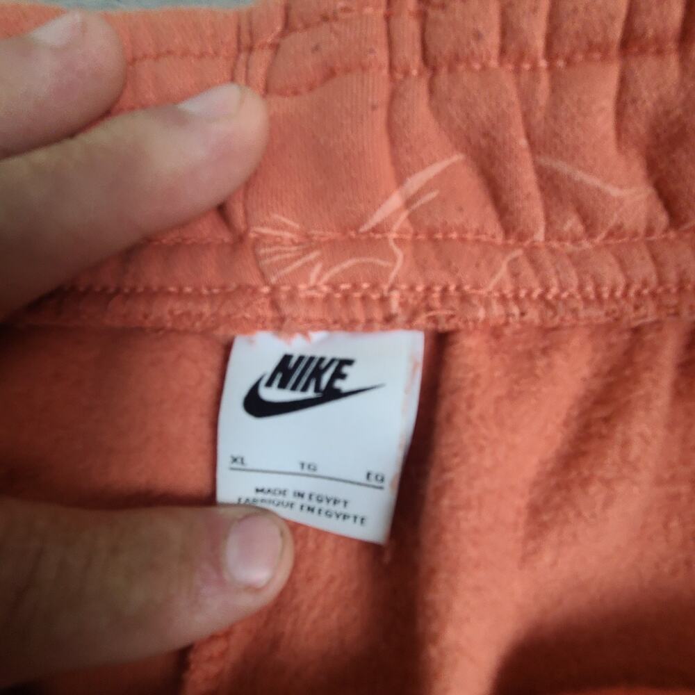 Nike Wild Oasis All Over Print Fleece Shorts in Terracota Size XL Mens - Picture 4 of 8